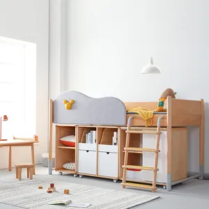 कीमत लकड़ी स्लाइड के साथ लकड़ी अवसर सीढ़ियों के लिए चारपाई बिस्तर बच्चे प्लास्टिक बिस्तर रेल बच्चे