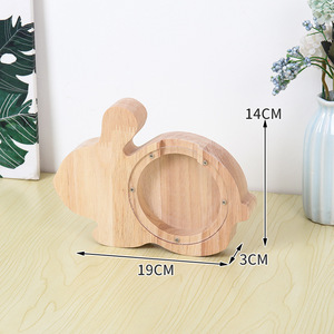 Hot Sale <strong>Wooden</strong> Coin <strong>Money</strong> Bank Animals Shaped <strong>Money</strong> Saving <strong>Boxes</strong> Customized <strong>Wooden</strong> Piggy Bank - Product Image 4