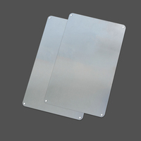 Décoration murale personnalisée Plaque d'aluminium vintage en aluminium imprimée par sublimation 12x8/ 16x24 pouces Panneaux vierges en feuille d'aluminium