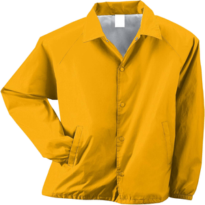 Veste de safari en nylon imperméable, design unisexe personnalisé OEM, coupe-vent, course à pied, sports de plein air, veste décontractée pour homme, course, hiver, fermeture éclair - Product Image 1