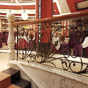 2020 новый стиль кованые железные лестничные перила/кованые железные перила - Product Image 4