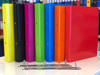 Carpeta Personalizable A4 con Doble Bolsillo Interior, Carpeta de Anillas de 4 Anillos, Cuaderno de Hojas Sueltas, Organizador de Documentos, Papel Personalizado