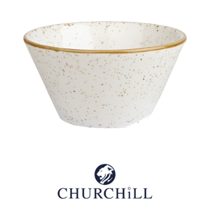 Bol Stonecast blanc Ø 12,1 × 6,5 cm 34 cl blanc moucheté Churchill Swhsze1 - Product Image 4