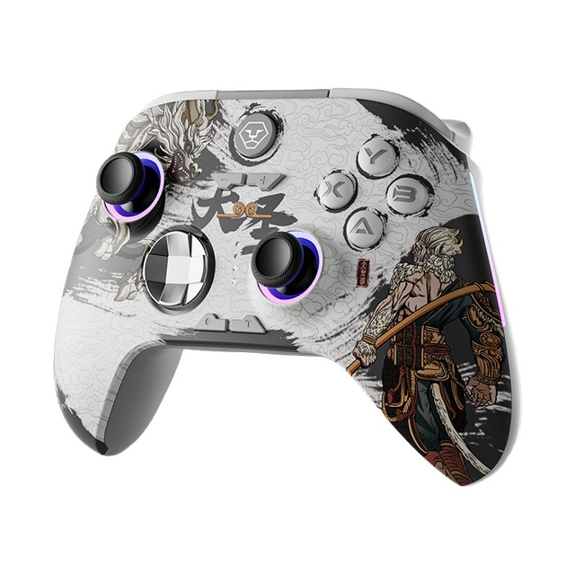 Hall Joystick Linear Trigger Wireless Blue-tooth  Wukong Game Controller  for Switch Pc Esports Gaming Handle