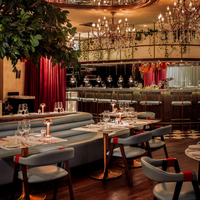 Chaise de salle à manger orientale moderne de luxe avec dossier tissé pour restaurant haut de gamme