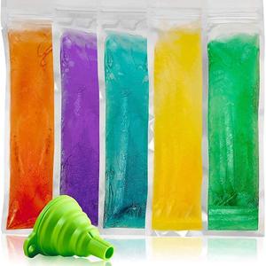 ถุงทำไอศกรีมแบบใช้แล้วทิ้ง DD1764 จำนวน 100 ชิ้น พร้อมซิปล็อค สำหรับทำไอติมแท่ง DIY - Product Image 4