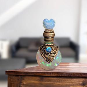Nouvelle créativité ange Aura résine artisanat à la main avec lune cristal sorcière bouteille magique pour la guérison spirituelle - Product Image 4