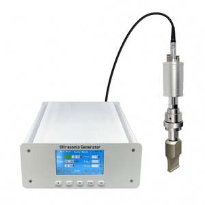 Système de soudage ultrasonique pour tubes de dentifrice cosmétique, scelleuse de tubes en plastique, machine à souder plastique, générateur 20kHz, sonotrode, non tissé - Product Image 4