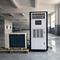 SHISHUO Nouvelle Unité de Contrôle de Température et d'Humidité à Température Constante 15kg/h 7HP 17500W Refroidissement PLC Écran Tactile Intelligent Métal 4000m/h Hôpital