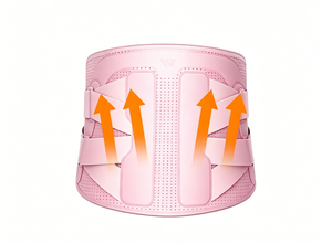 Cintura <span class=keywords><strong>di</strong></span> Supporto Lombare in Nylon Flessibile Compresso, Protezione per la <span class=keywords><strong>Schiena</strong></span> Inferiore, Traspirante e Compressiva per il Dolore alla <span class=keywords><strong>Schiena</strong></span> - Product Image 2