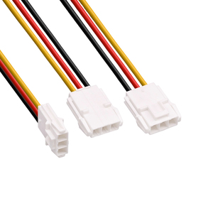 Hoge kwaliteit 2P batterijconnector kabel rood zwart draadkabelboom voor RC model LED verlichting 3D printer kleine DC motor DIY project - Product Image 4