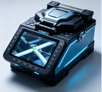 Signal Fire AI-8C Six Motors Fiber Fusion Splicer 5 Inch LCD Screen FTTH Single Multimode Fiber Splicing Machine Fast 6s