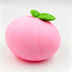 Juguete Blandito Gigante de Melocotón, Juguete Sensorial de Fruta para Apretar, Juguete Blandito de Melocotón Grande - Product Image 1
