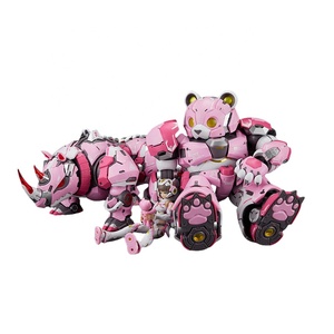 MECHA <strong>Kit</strong> for Plastic Anime <strong>Model</strong> Big Bear Rhinoceros DIY Action Figure Decoration Collection Toy for Frozen Fans - Product Image 1