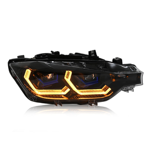 Angel Eyes/LED DRL pour 2007-2018 X5 E70 F15 G05, <span class=keywords><strong>M3</strong></span> <span class=keywords><strong>F80</strong></span>, M4 F82, 5 Series F10 F90,3 Series E46 E90 F30 Kit de mise à niveau des phares - Product Image 1