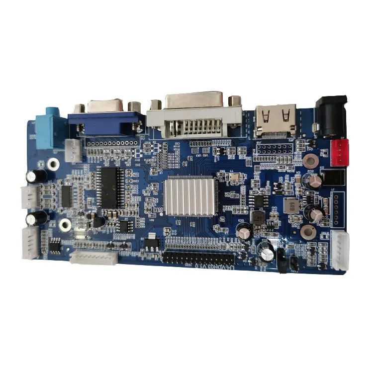 HD-MI,VGA, AV, USB interface remote control board LH-VDH03 AD tft lcd converter