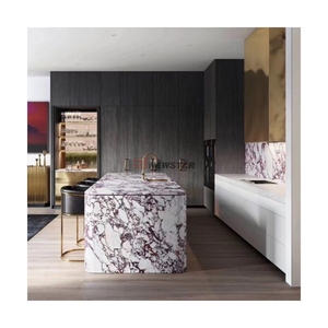Wholesale Italian Calacatta Violar <strong>Marble</strong> <strong>Big</strong> Slab <strong>Marble</strong> Reception <strong>Table</strong> Custom Customized <strong>Marble</strong> Slab For Countertops Popular - Product Image 5