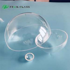 Lente Óptica de Cuarzo en Forma de Domo FELIX, Domos de Vidrio Óptico, Domos de Sílice Fundida para Sistemas de Cámara - Product Image 1