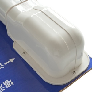 <span class=keywords><strong>ชุด</strong></span>ฝาครอบ<span class=keywords><strong>ท่อ</strong></span><span class=keywords><strong>แอร์</strong></span>แบบแยกส่วนสีขาว PVC สำหรับตกแต่ง - Product Image 1