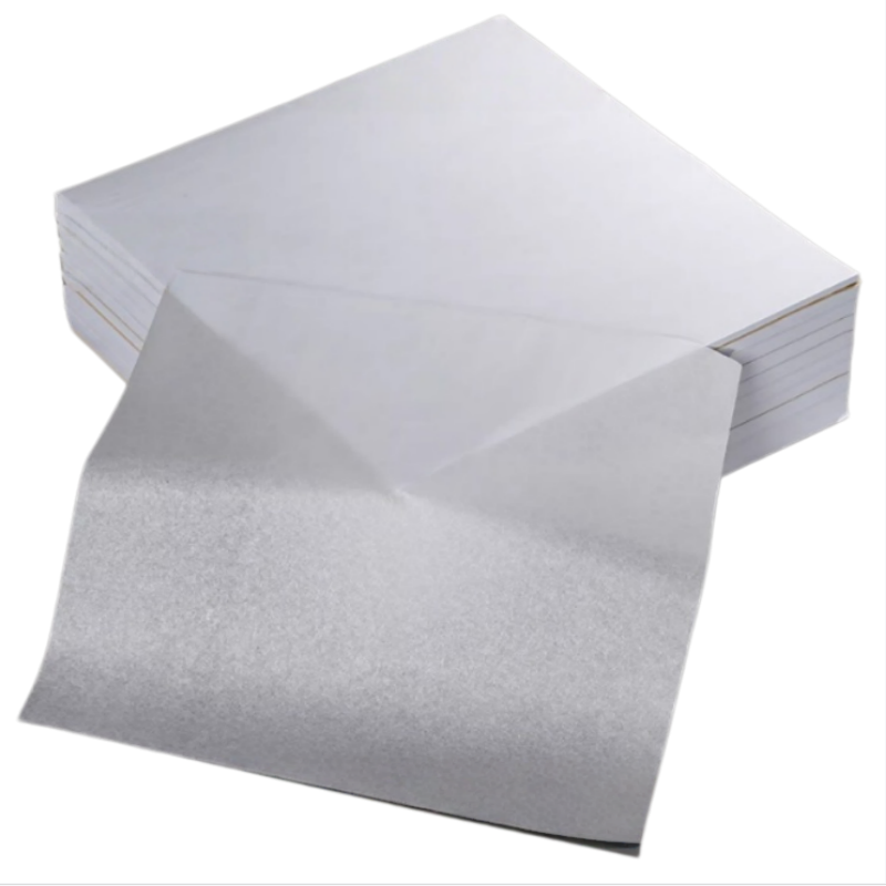 White Eco-Friendly Recyclable Moisture Proof No Odor 17gsm Waxed Tissue Paper (Copy Paper) for Flower Wrapping Gift Photo Frame
