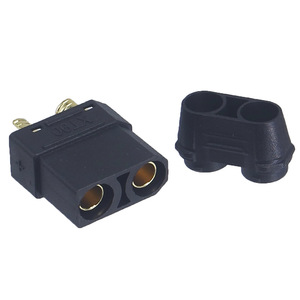 อุปกรณ์จ่ายไฟแบบติดตั้งได้ รุ่น XT90E-M ยี่ห้อเจิ้งซิง หัวเสียบตัวผู้ชุบทอง สำหรับอุตสาหกรรม - Product Image 2