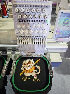 2025 máquina de bordado de una sola cabeza más Popular computarizada con cuentas y dispositivo de cordón adecuado para tienda de bordado - Product Image 6