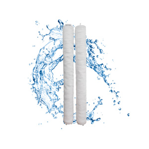 Nouvelle cartouche filtrante plissée à noyau PP à haut débit avec 500 L/heure pour système d'adoucisseur d'eau industriel - Product Image 1