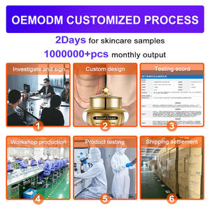 Crema reafirmante antienvejecimiento para el cuello Apriete colágeno Arrugas Vitamina C crema blanqueadora para el cuello negro - Product Image 2