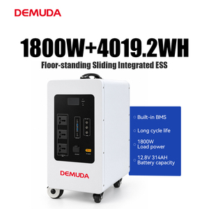 Estación de Energía Portátil DEMUDA de 1800W, Batería LiFePO4 de 4019.2Wh, Generador Solar con Tomas de Corriente Alterna, Continua y USB - Product Image 1