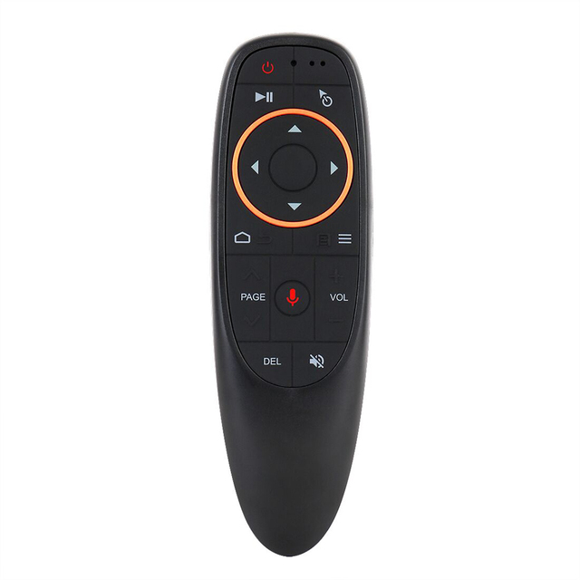 Comfortable Hand Feeling G10 2.4G Wireless Motion Sensing google Assistant IR Learning Voice Smart Remote Control for Tv