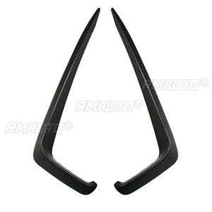 For Volkswagen Sagitar Jetta MK7 2019-2021 Front Bumper Spoiler Fog Lamp Cover Air Knife <b>Splitter</b> Body Kit - Product Image 3