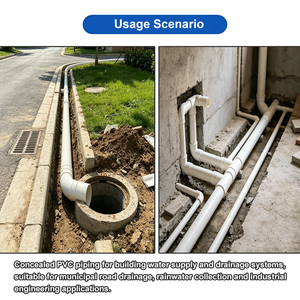 Materiales de Plomería para Construcción, Tuberías de Suministro y Drenaje de Agua de UPVC, Tuberías y Accesorios de PVC - Product Image 5