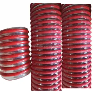 Trung Quốc Nhà sản xuất linh hoạt nhựa PVC Heavy-Duty xoắn ốc sóng hút Hose 3 4 5 6 8 10 inch máy bơm nước hút hose Ống