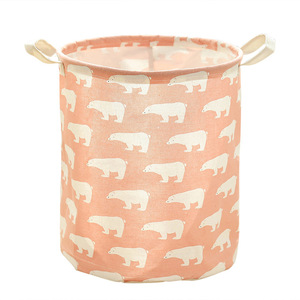 <b>Large</b> foldable portable laundry <b>basket</b>/<b>storage</b> <b>basket</b>, made of fabric, suitable for bathroom use. - Product Image 5