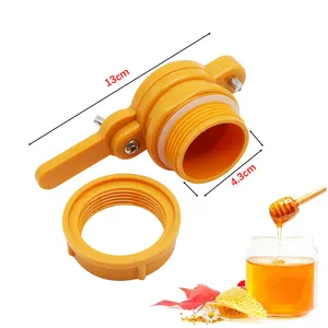 Hive Equipments Plastic Bottling Honey Tap Honey Gate Valve For Honey Extractor