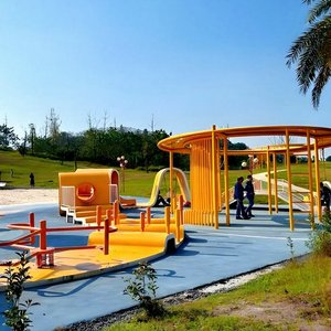 Structure de jeu gonflable personnalisée non motorisée en alliage pour parc à thème, structure d'escalade intérieure - Product Image 1