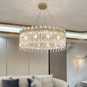 Nouvelle Arrivée Dropshipping K9 Cristal Pendentif <span class=keywords><strong>Lumière</strong></span> pour Salon Chambre <span class=keywords><strong>Lumière</strong></span> De Luxe Lustre - Product Image 5