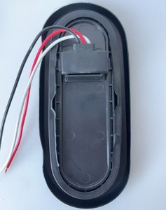 American <strong>Truck</strong> Double Sided Lamp Circular Oval Trailer LED Lamp Brake Marker License Plate Side Tail Lights - Product Image 4