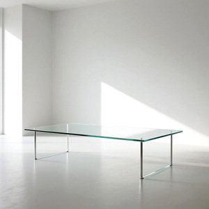Cao cấp Glass Top bàn trà với mạnh mẽ khung kim loại cho phòng khách vườn Nguồn cung cấp sản phẩm - Product Image 6
