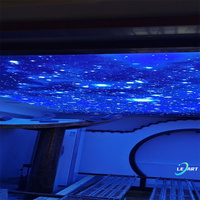 Ideas de decoración de dormitorio decoraciones flexibles techo plafond galaxia techo 3D estrella cielo foto papel tapiz