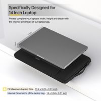 Housse pour ordinateur portable en stock, sacoche portable pour Lenovo Chromebook ASUS Acer HP Dell