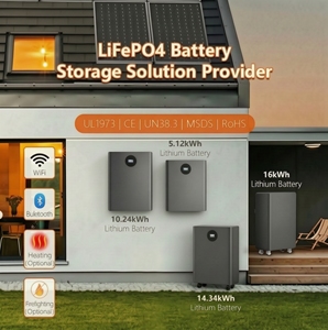 แบตเตอรี่เก็บพลังงานสำหรับบ้าน Lifepo4 ขนาด 200ah 314ah 5kW 10kW 15kW 20kWh - Product Image 1