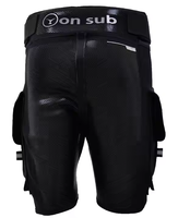 Combinaison short pantalon néoprène 2.5mm en stock, short technique de plongée en apnée avec poches pour outils