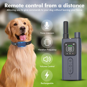 <span class=keywords><strong>Collar</strong></span> de choque para perros 2 en 1 y <span class=keywords><strong>collar</strong></span> de ladridos para perros, <span class=keywords><strong>collar</strong></span> de entrenamiento inteligente antiladridos para perros, rango remoto de 3300 pies para todas las razas IP67 - Product Image 3