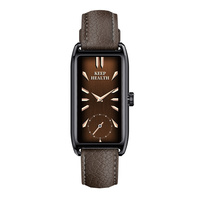 Montre connectée Dora T classique et élégante pour femmes avec boîtier en alliage, bracelet en cuir, appels Bluetooth, moniteur de fréquence cardiaque, montres intelligentes au poignet
