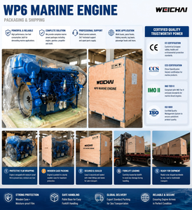 <span class=keywords><strong>Moteur</strong></span> marin WEICHAI WP6C SERIES WP6C180 WP6C250 122-230HP - Puissance fiable pour bateaux de pêche et bateaux de travail - Product Image 4