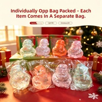 Jouet Squishy Père Noël à Presser Anti-Stress à Remontée Lente en TPR pour Enfants de 5 à 7 Ans Unisexe Vente en Gros