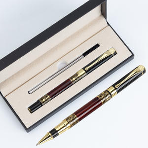 Stylo gel métallique de style chinois haut de gamme Bonvada, encre noire, pointe de 1,0 mm, pour le bureau, l'école, la signature, coffret cadeau - Product Image 4