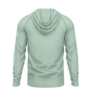 Camisa de pesca impresa personalizada de manga larga sublimación personalizada para hombres camisas de pesca con capucha - Product Image 6