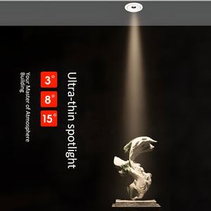 Luz LED Ajustable Shingel 120 Ángulo de Haz Antideslumbrante 3W 5W 7W Foco Blanco/Negro Cuerpo de Aluminio IP33 Ra90 Hoteles - Product Image 4